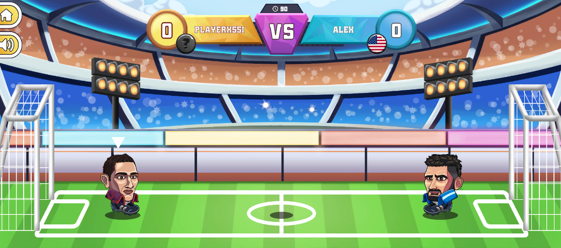 1v1soccer.io Screenshot