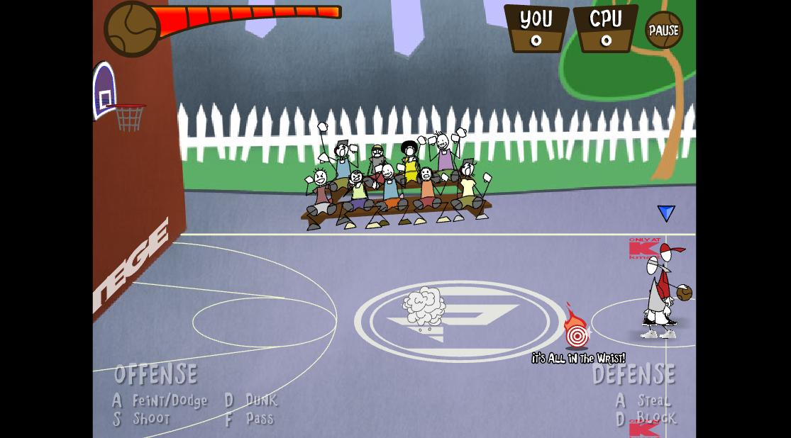 Stick Basketball Screenshot